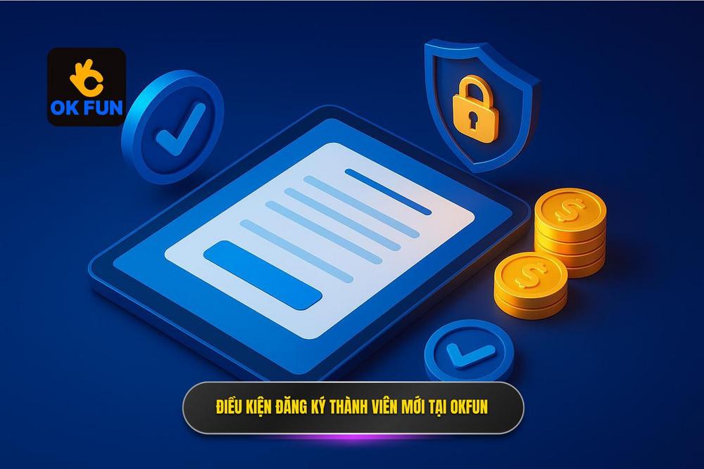 2.Điều Kiện đăng Ký Thành Viên Okfun Dành Cho Người Chơi Mới