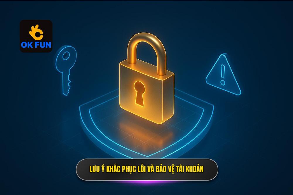3.những Lưu ý Quan Trọng Khi Gặp Lỗi Và Cách Bảo Vệ Tài Khoản